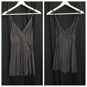 NWT Urban Outfiters Veruca Skorted Wrap Romper